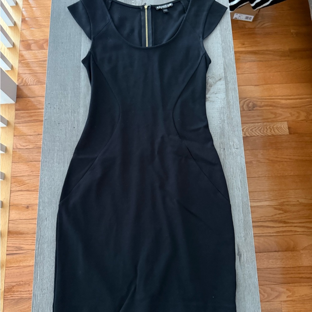Express Black Mini Dress